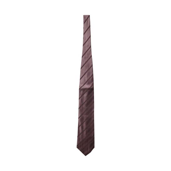Ermenegildo Zegna Striped Tie in Pink Silk